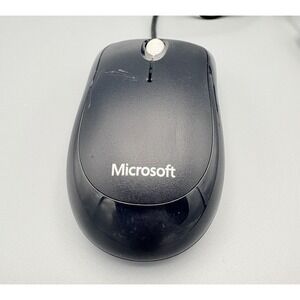 OEM Microsoft Basic Optical Black Mouse V2.0 USB Model: 1113 Works